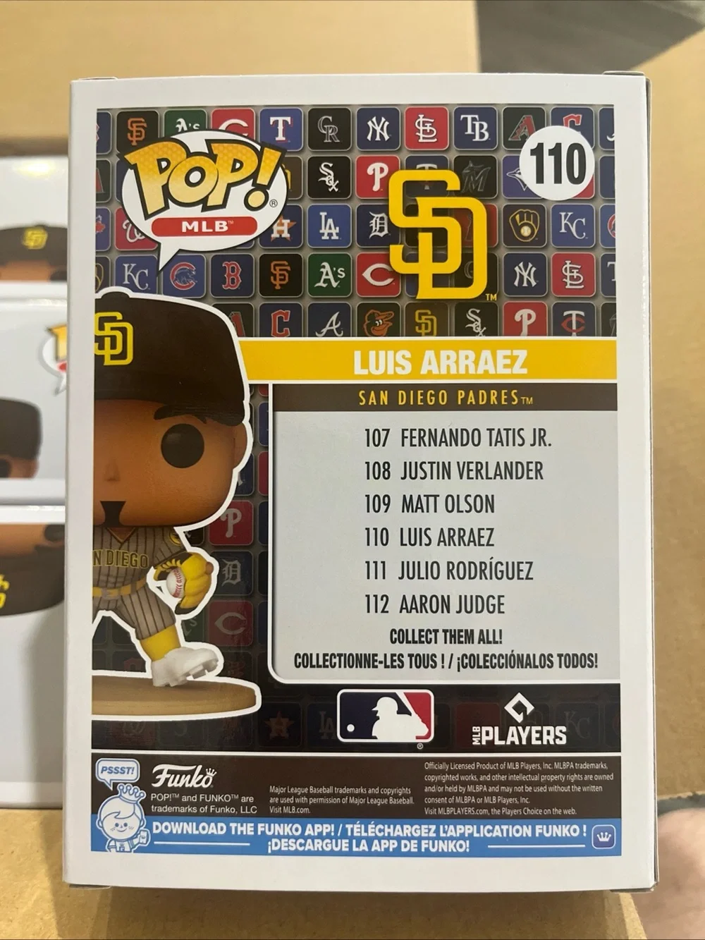 FUNKO POP! MLB San Diego Padres Luis Arraez #110 🇻🇪